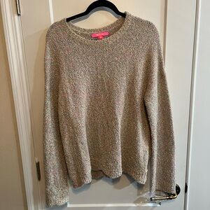 Lilly Pulitzer multicolor metallic Knit Sweater